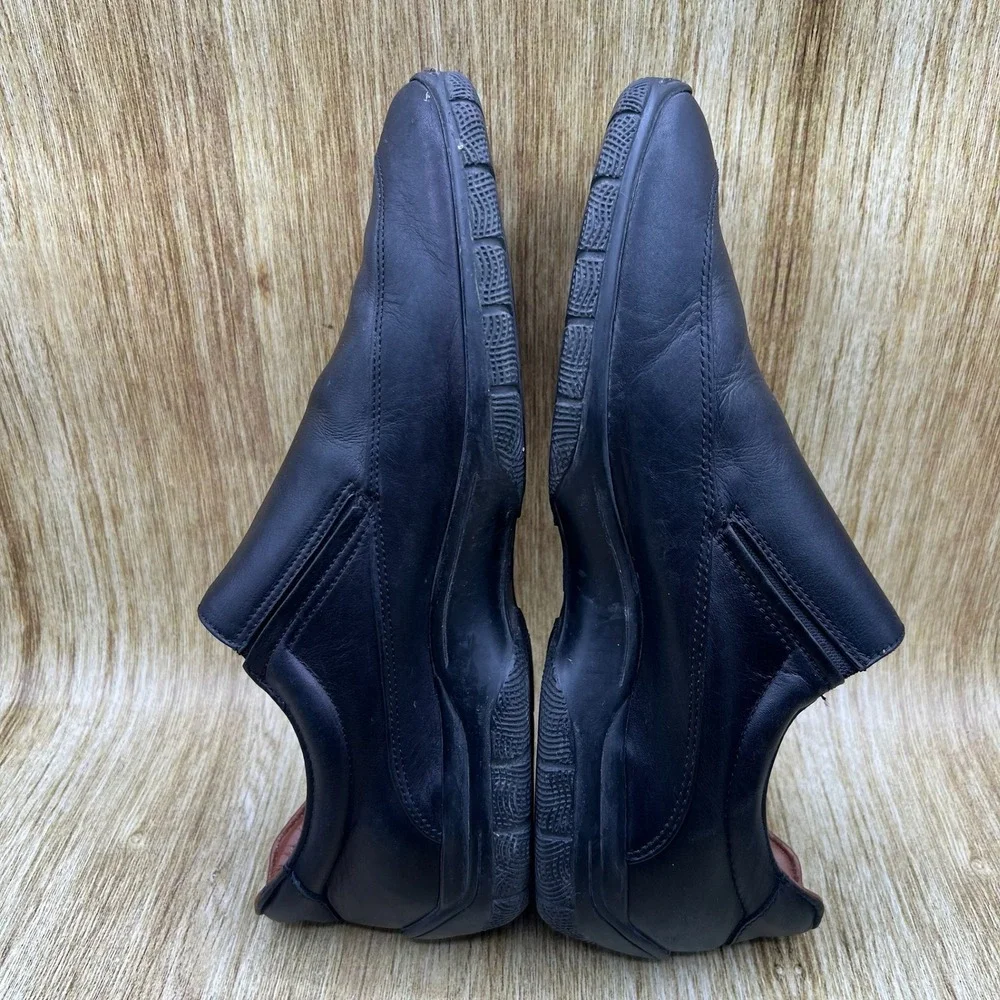 Allen‎ Edmonds Weekender Loafers Men's Size 13 D Black Leather Slip On 8783